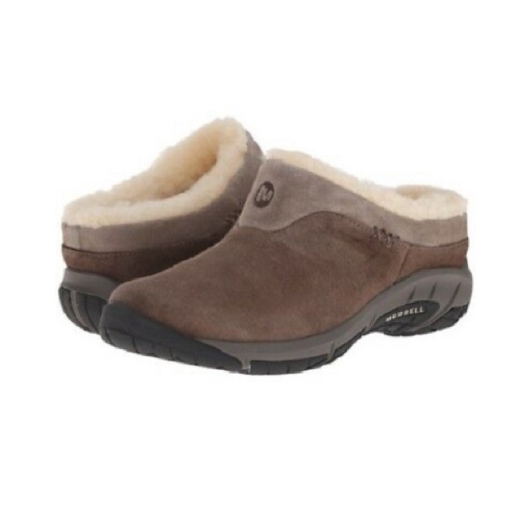 Merrell Women’s Encore Fur Lined Slip Ons Clogs